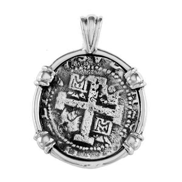 1 1/4" Atocha, .925 sterling silver