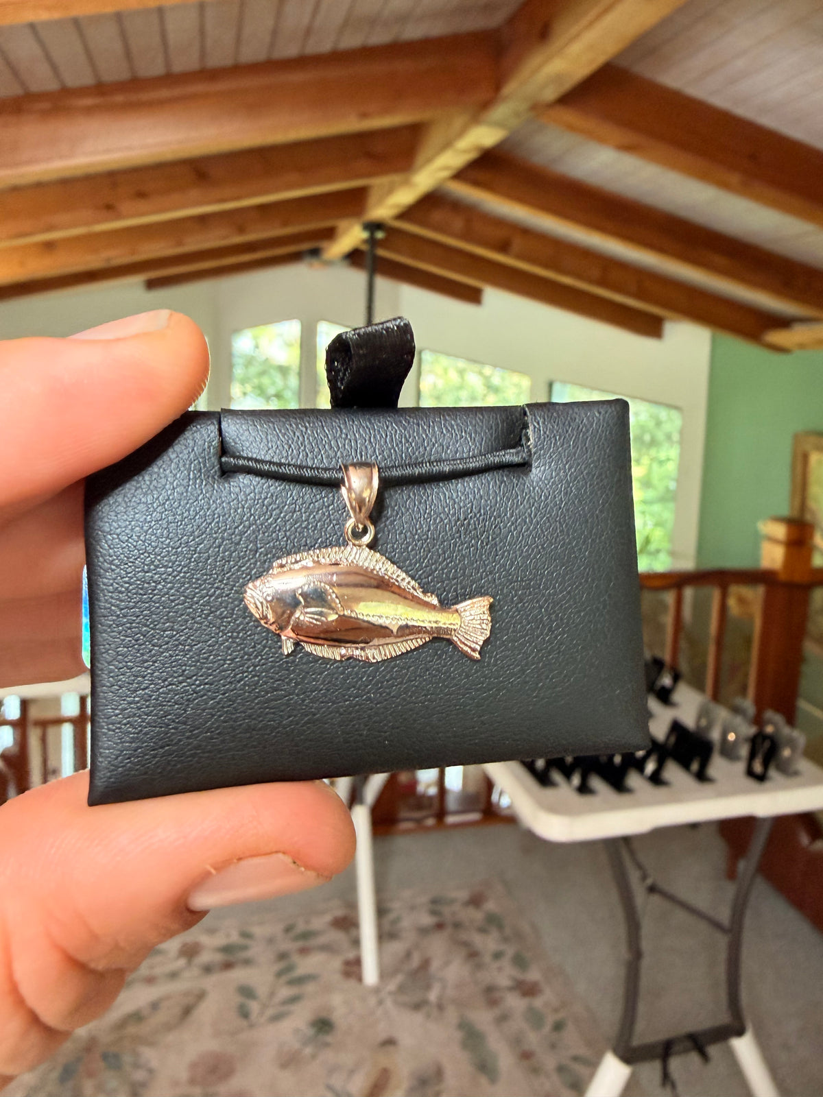 Flounder Pendant (Small), 