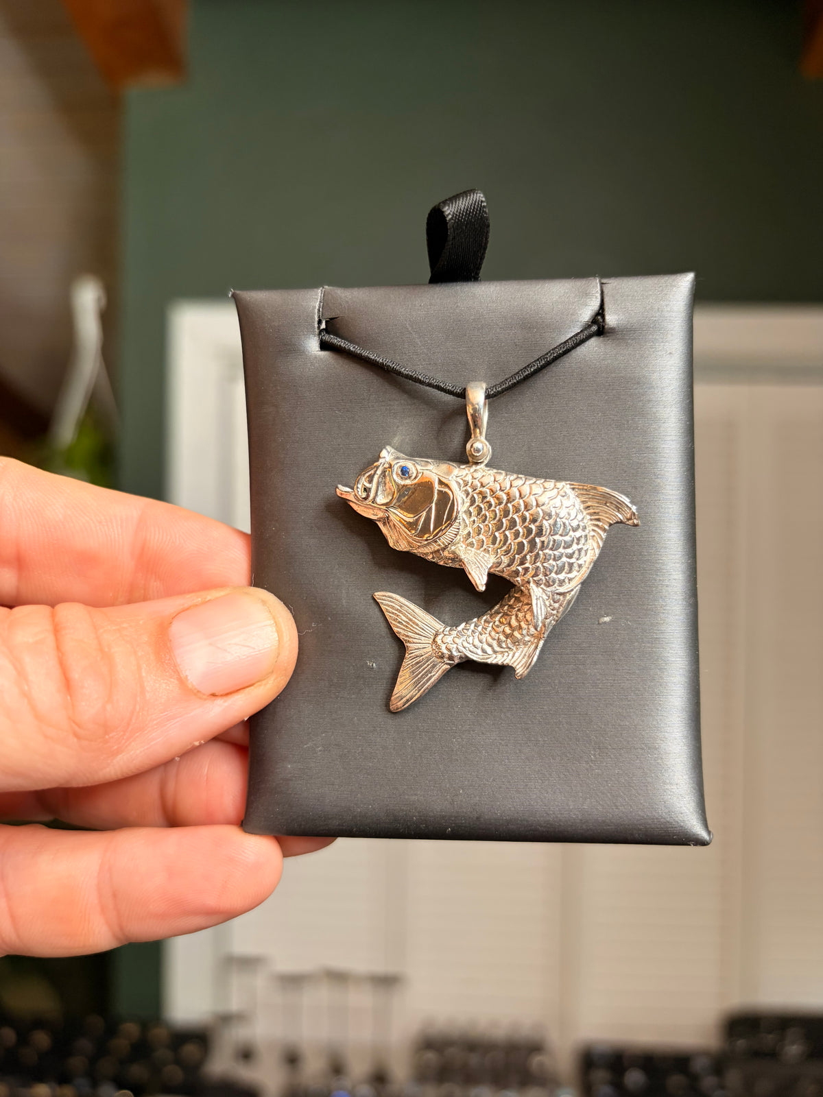 Jumping Tarpon Pendant (Large), 