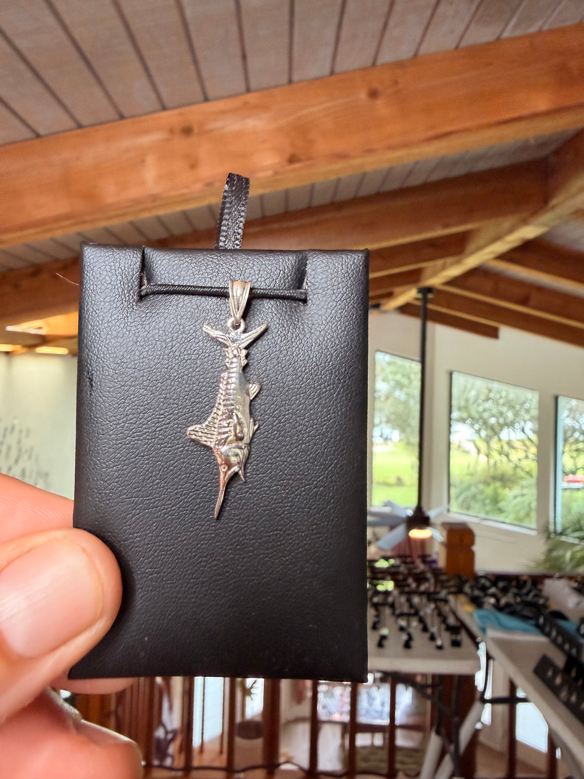 Marlin (Hanging), .925 Sterling Silver
