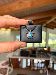 Turtle Family Pendant (Opal) view 1