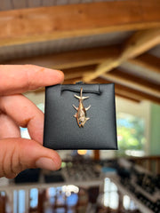 Tuna Pendant (Medium) (14k) view 1