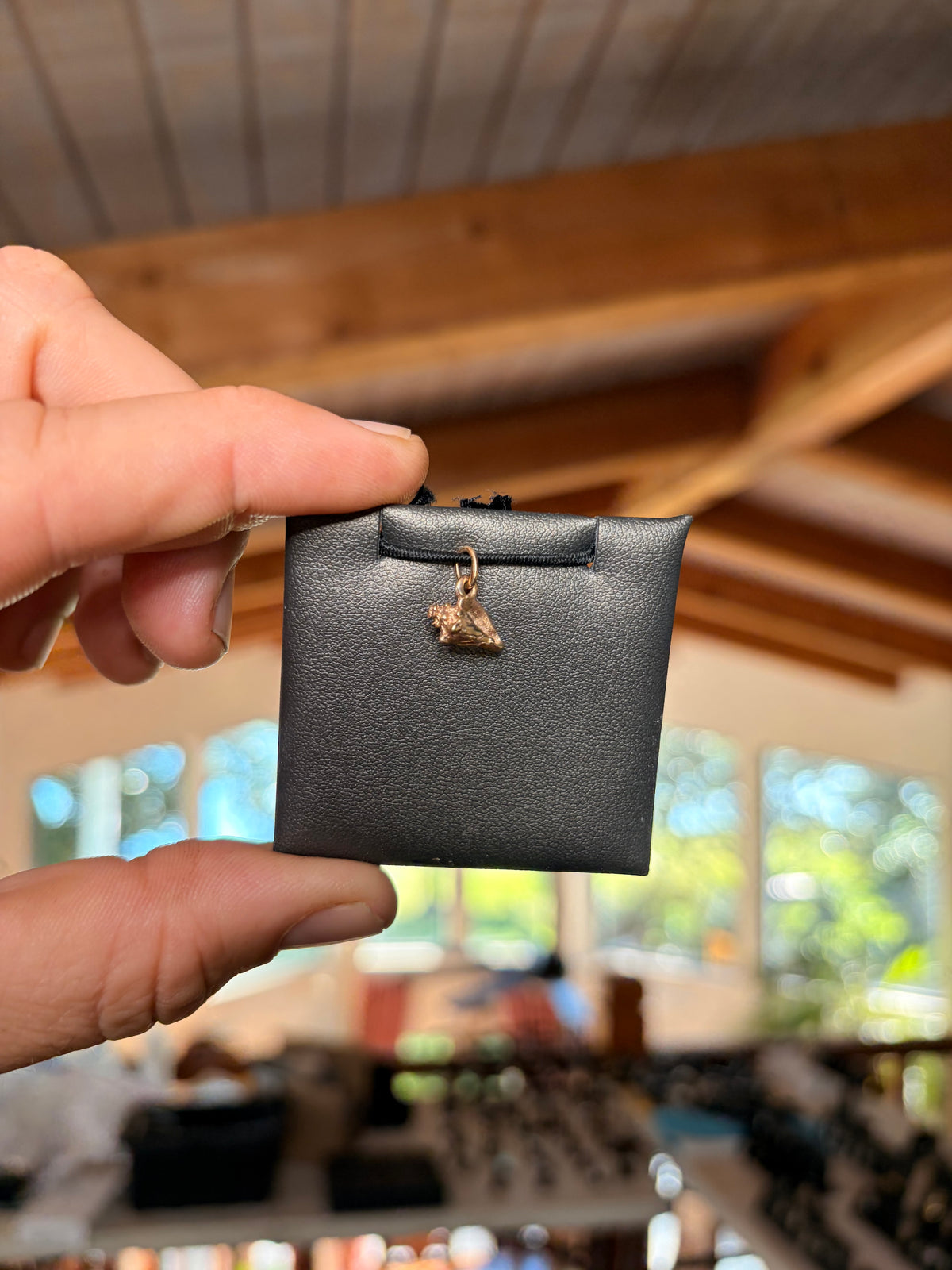 Conch Pendant 14K (Dainty), Solid 14K Gold