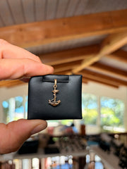 Anchor Pendant 14K Two Tone (Fouled) view 1