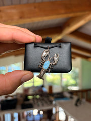 Lobster Pendant (Larimar) view 1