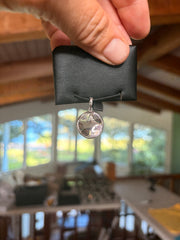 Sand Dollar Pendant (Abalone) (Pave’) view 2
