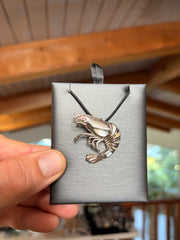 Shrimp Pendant (Large) view 1