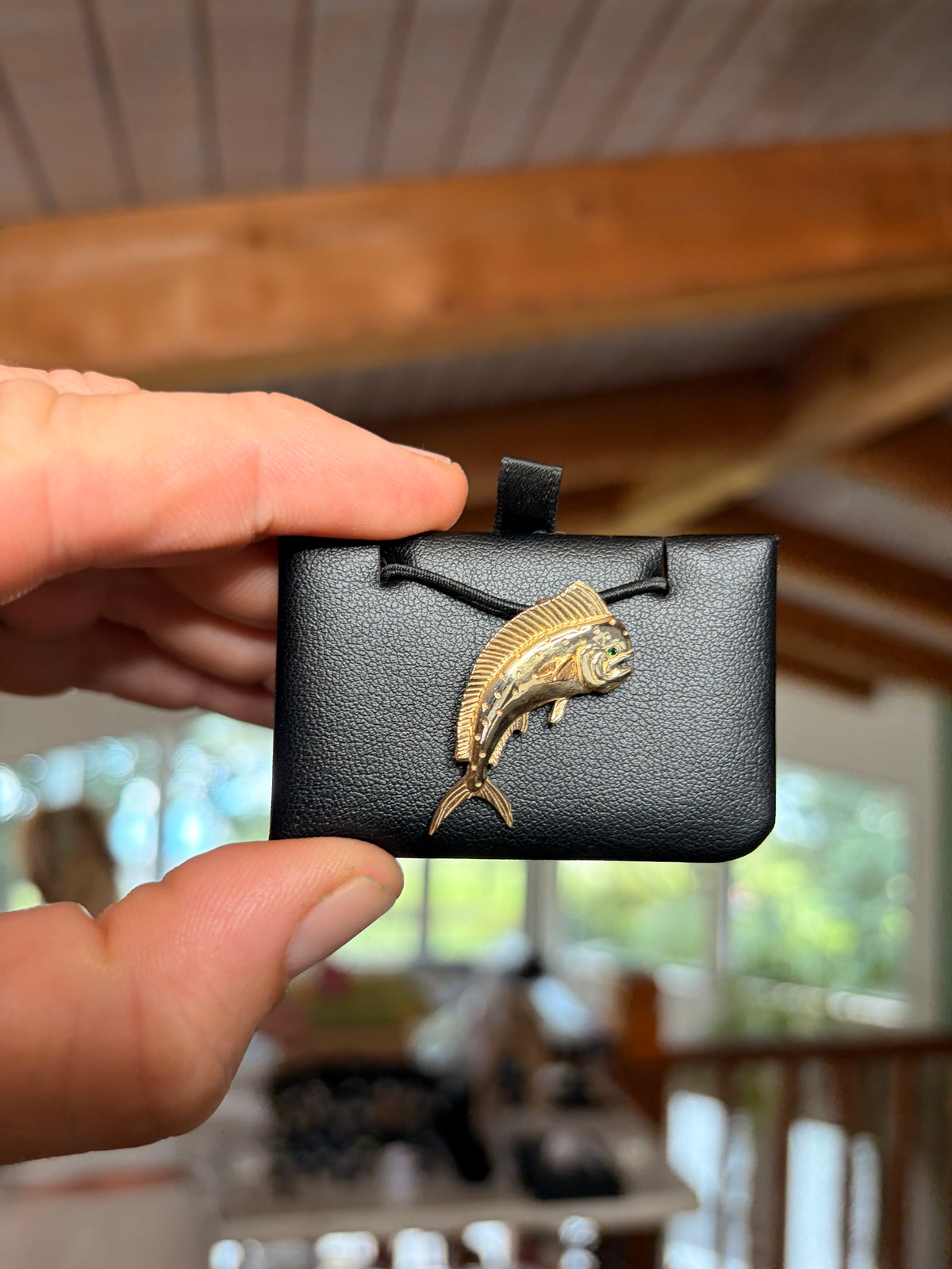 Mahi Pendant 14K, Solid 14K Gold