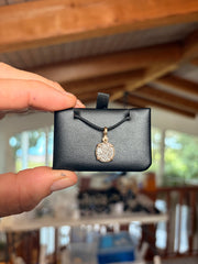 Atocha Coin Pendant 14K Frame (1/2”) view 1