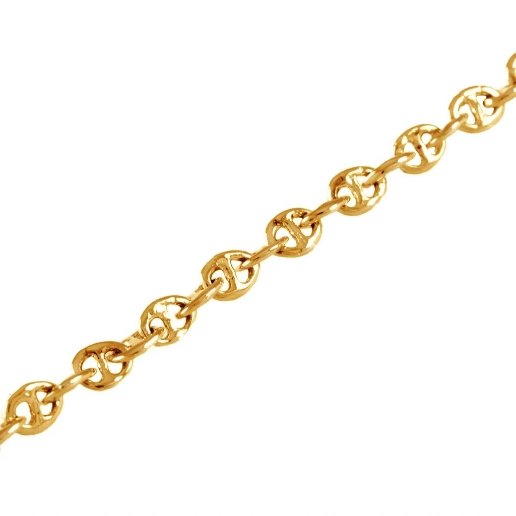 Anchor Chain Bracelet (puffy) 3/16", 
