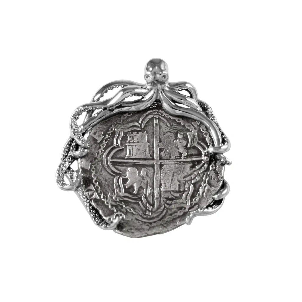 Atocha Octopus Framed Pendant, 