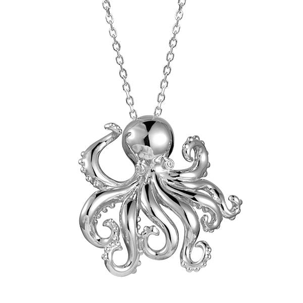 Octopus Pendant (tentacles up), 