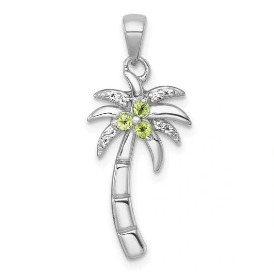 Peridot and Topaz Palm Tree, 