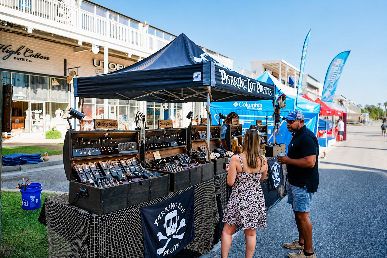 A coastal art show